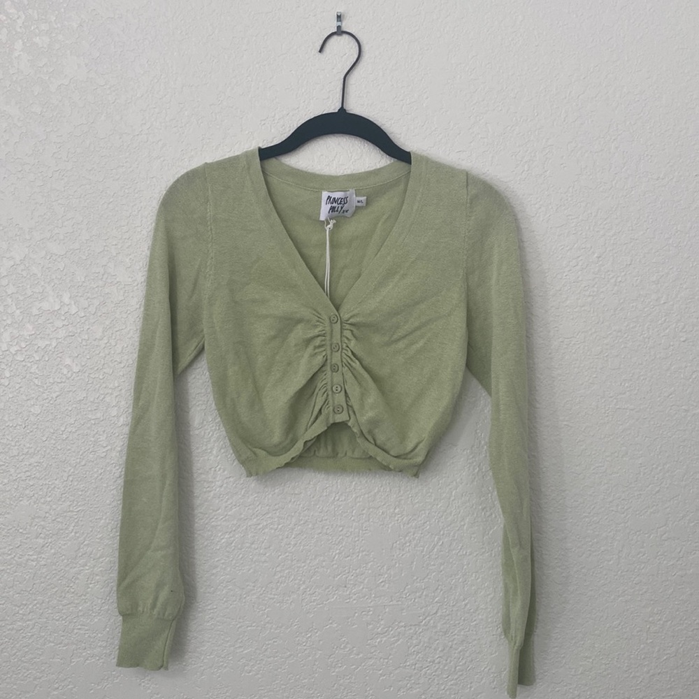 Princess Polly long sleeve crop top